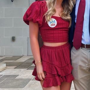 Pants Store Crimson Set